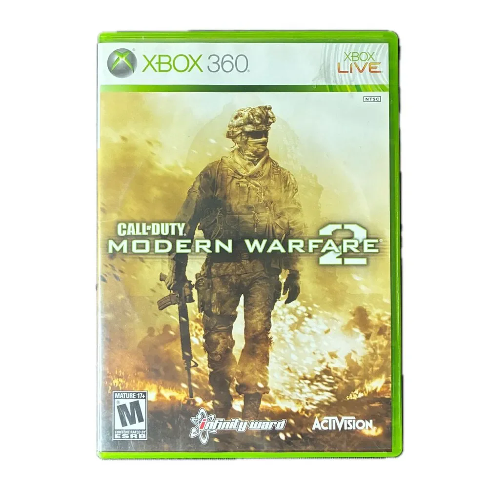 Xbox 360 Game Lot of 5 Call of Duty MW 1 MW 2 MW 3 Bad Company 2 Borderlands